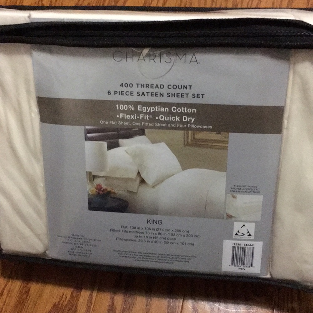 King 400 Thread Count Egyptian Cotton Sheets